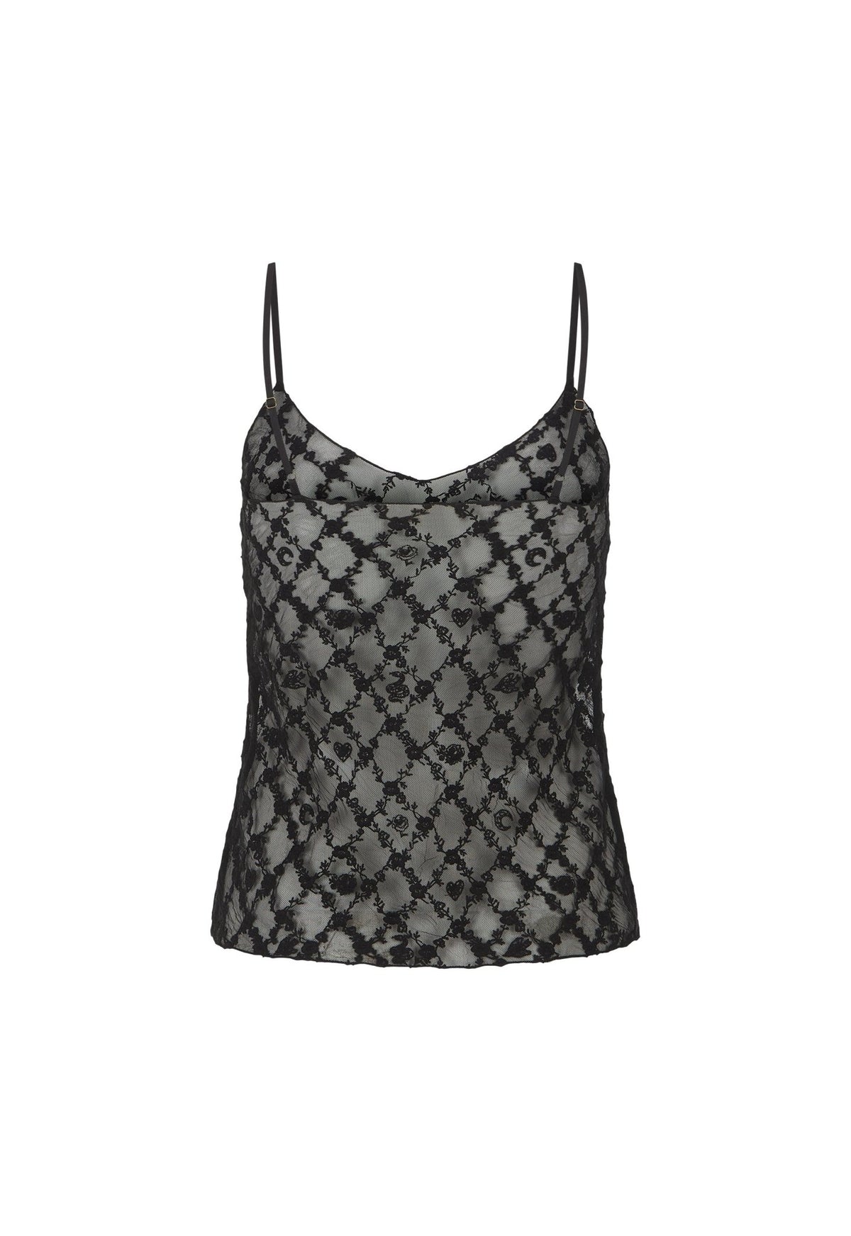 Serpent Lace Cami - Noir - Fashion Tops - Spell - Women's fashion at The Freedom State