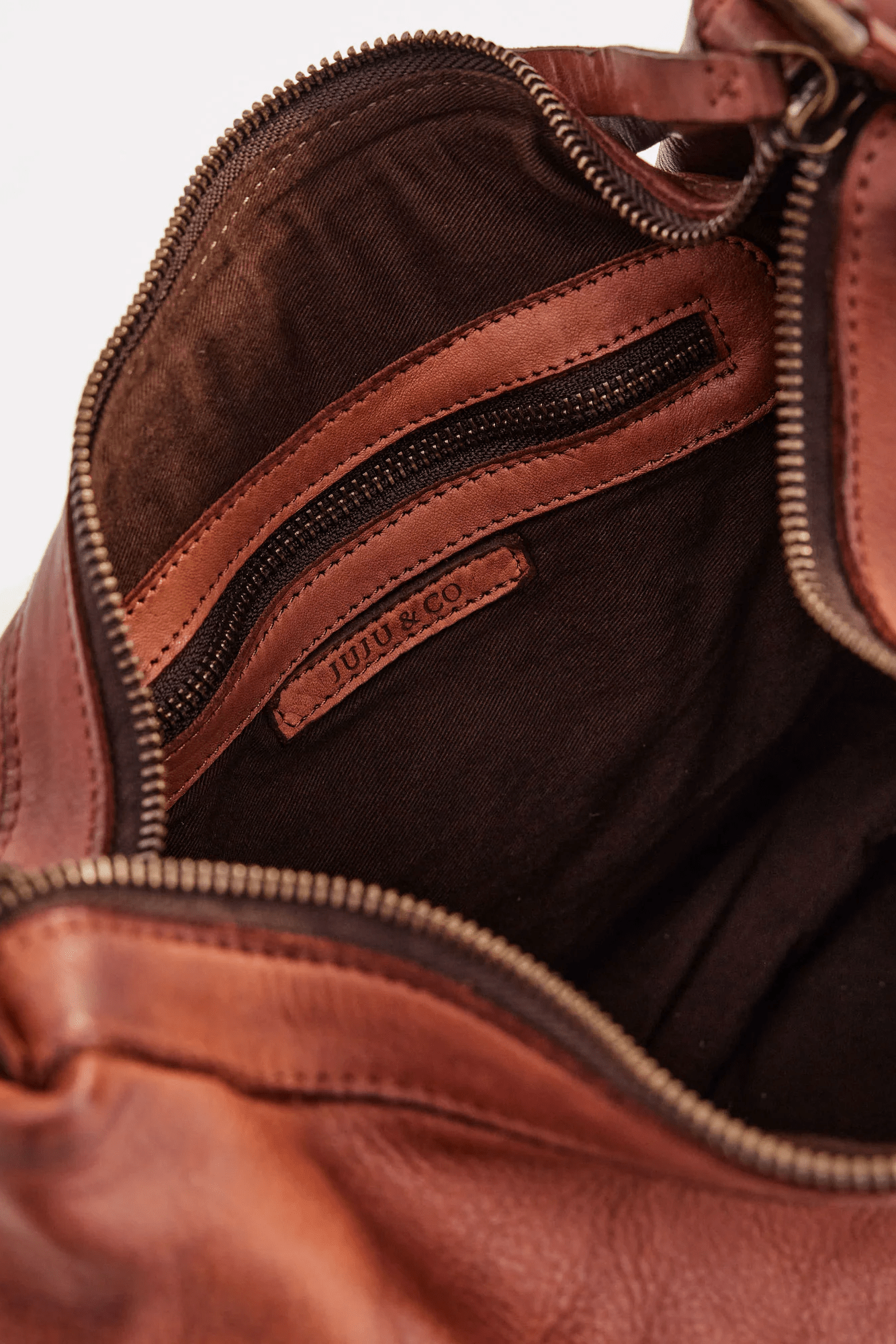 Signature Slouchy - Cognac - Bags - Juju & Co - Women's fashion at The Freedom State