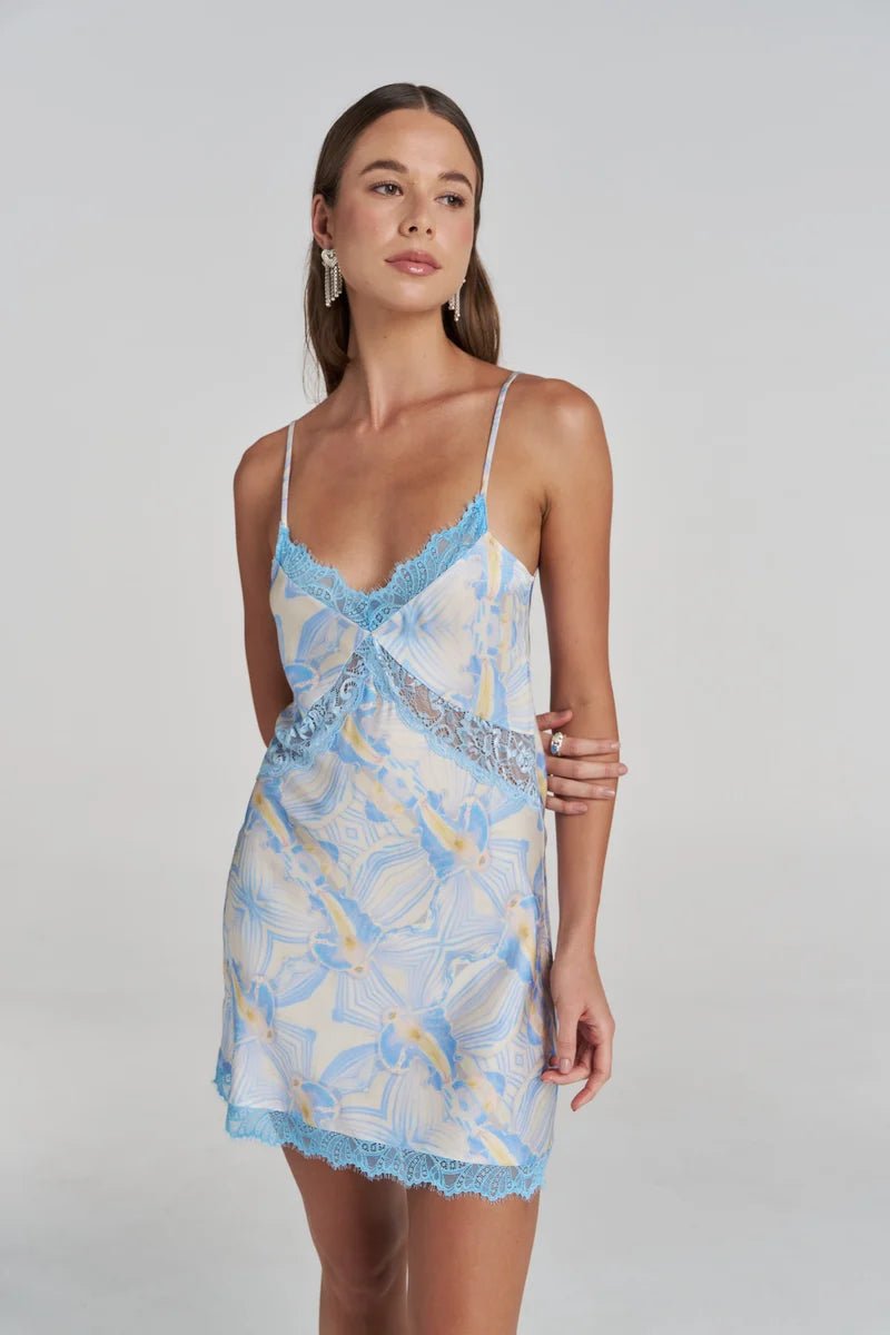 Siren Lace Mini Dress - Orchid Prism - Mini Dresses - Summi Summi - Women's fashion at The Freedom State
