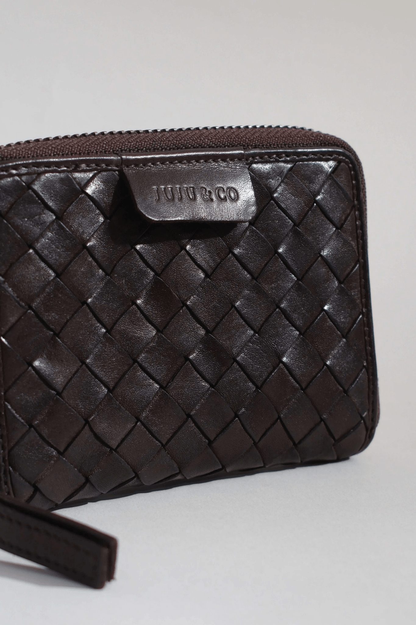 Small Basque Wallet - Chocolate - Wallets - Juju & Co - Women's fashion at The Freedom State