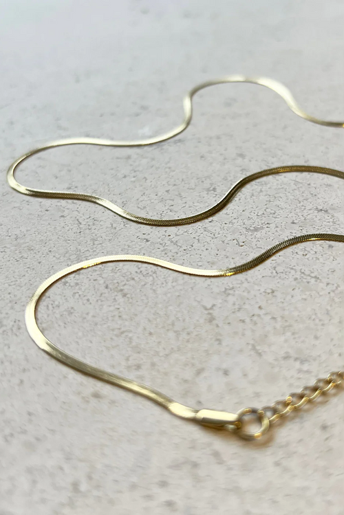 Saint Valentine | Sphinx 2mm Chain Necklace - Gold