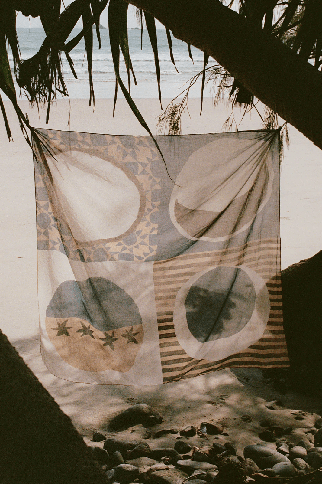 Square Pareo - Lunar - Sarongs - Soleil Soleil - Women's fashion at The Freedom State
