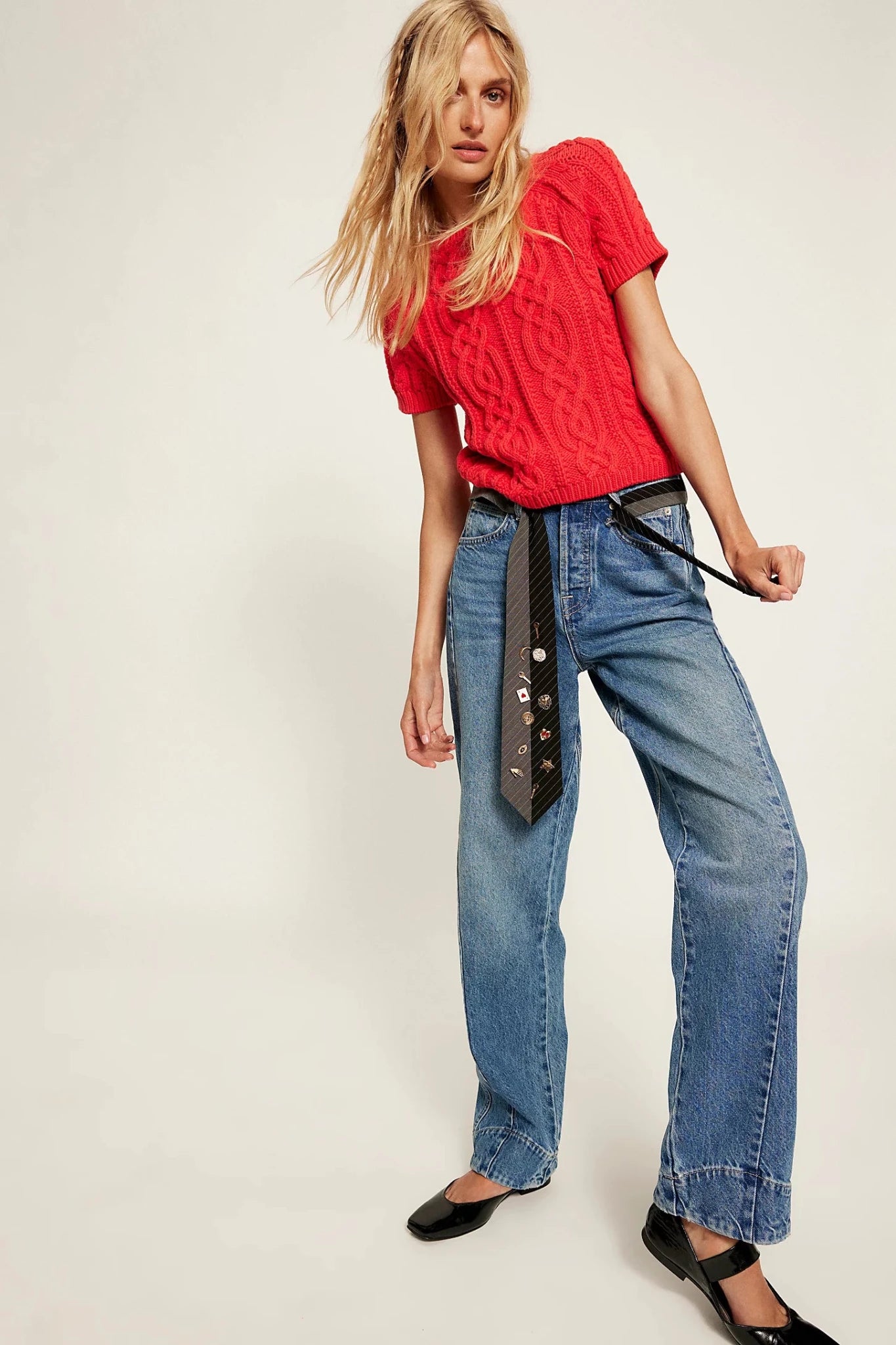 Stick Around Slim Curve Jean - Stay for The Morning - Jeans - Free People