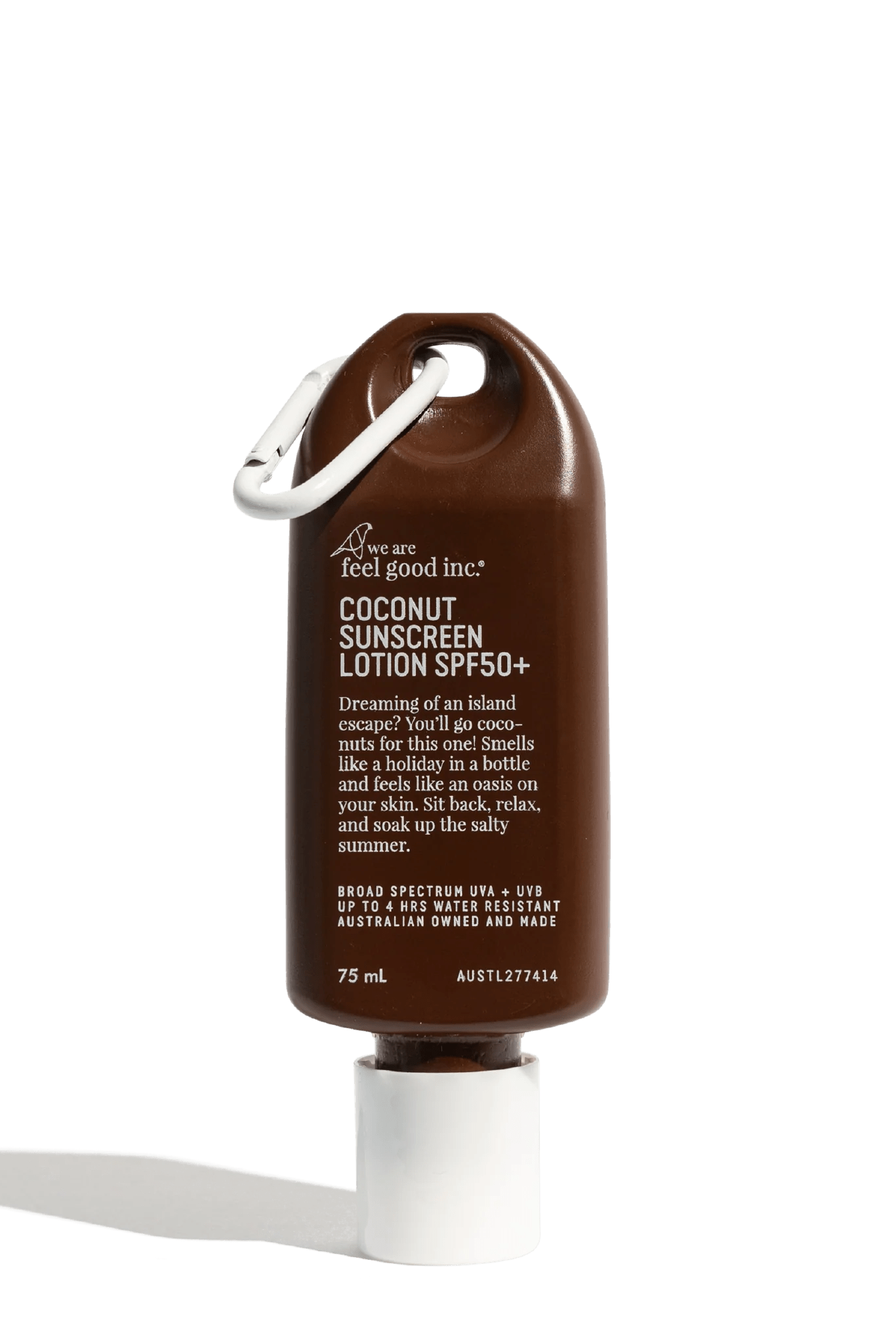Sunscreen SPF 50+ 75ml Traveller - Coconut - Sunscreen - We Are Feel Good Inc. - Women's fashion at The Freedom State