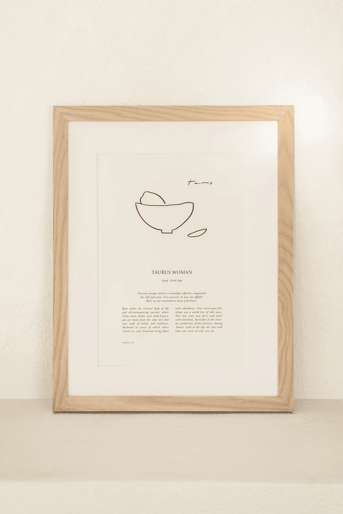 Taurus 5 - Wall Art - Sunday Lane - Women's fashion at The Freedom State