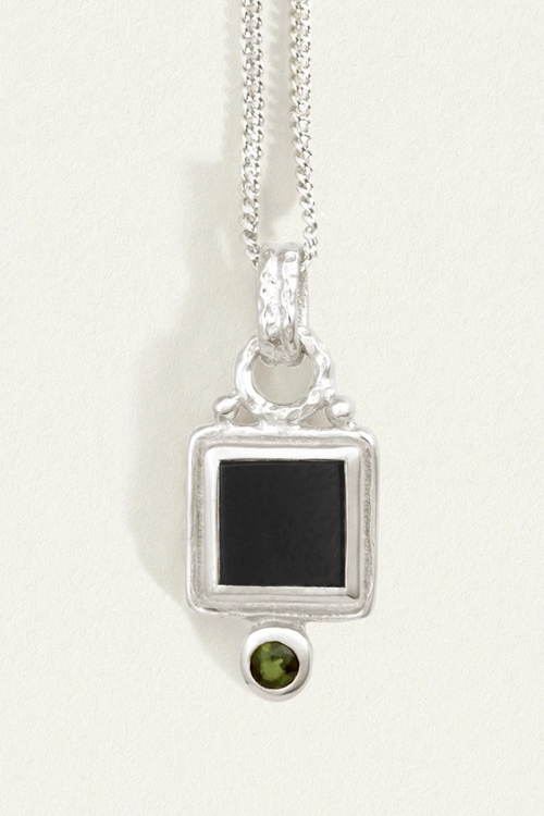 Temple Of The Sun | Adara Necklace - Silver