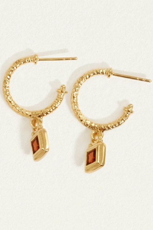 Temple Of The Sun | Cilla Earrings - Gold