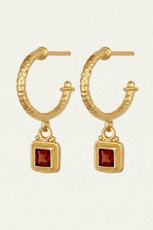 Temple Of The Sun | Cilla Earrings - Gold