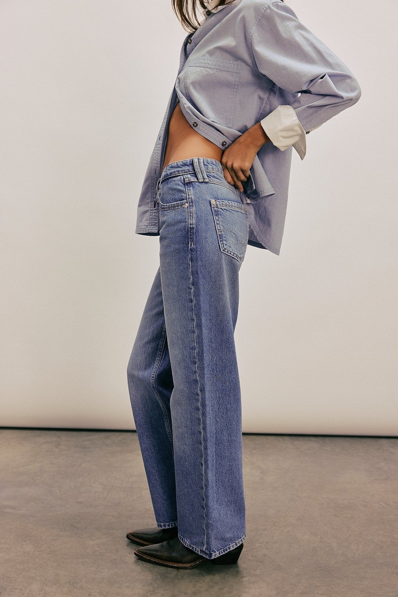 Tennessee Romance Low Rise BF Jean - Cowboy Romance - Jeans - Free People - Women's fashion at The Freedom State