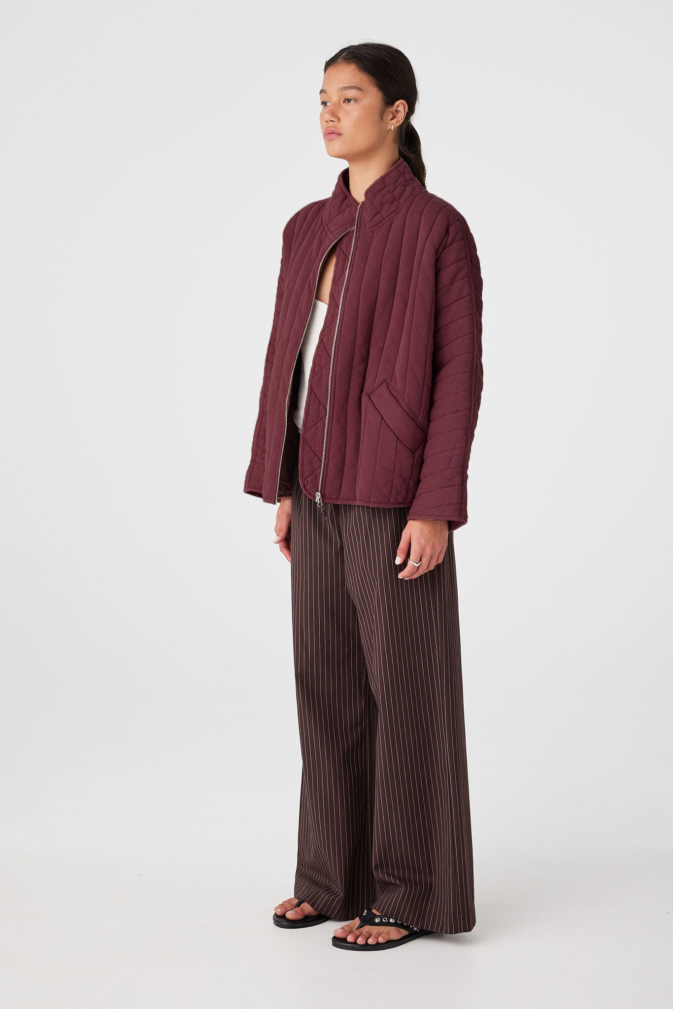 Tessa Jacket - Merlot - Jackets - Arcaa Movement - Women's fashion at The Freedom State