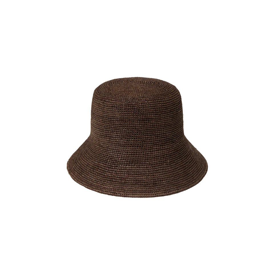 The Inca Bucket Hat - Coco - Straw Hat - Lack Of Color - Women's fashion at The Freedom State