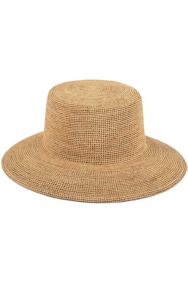 The Inca Bucket Wide Hat - Natural - Straw Hat - Lack Of Color - Women's fashion at The Freedom State