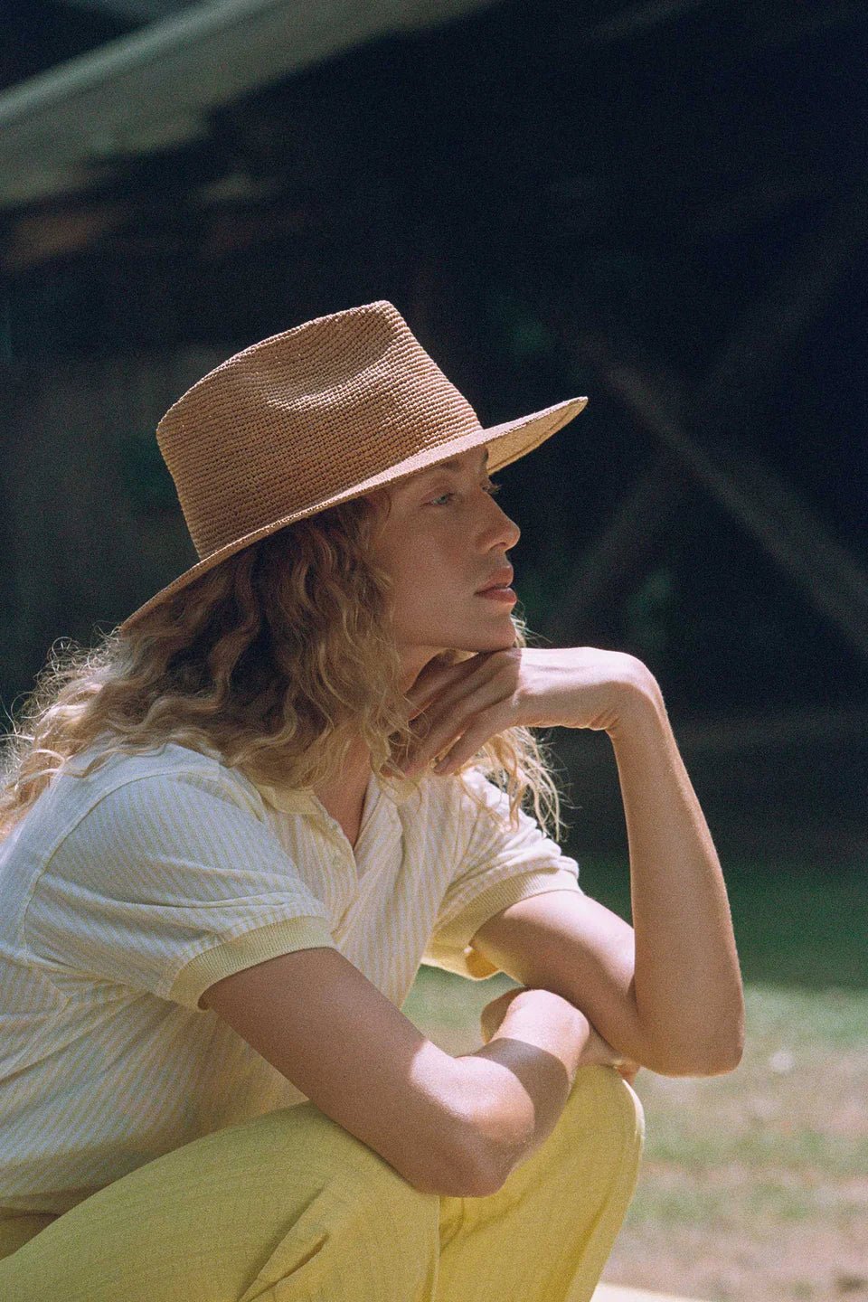 The Inca Fedora Hat - Natural - Straw Hat - Lack Of Color - Women's fashion at The Freedom State