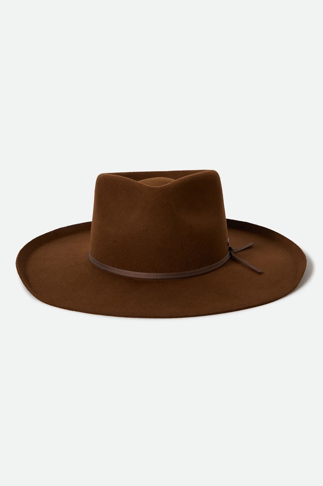 The Marlow Rancher Hat - Coffee - Wide Brim Hat - Brixton - Women's fashion at The Freedom State