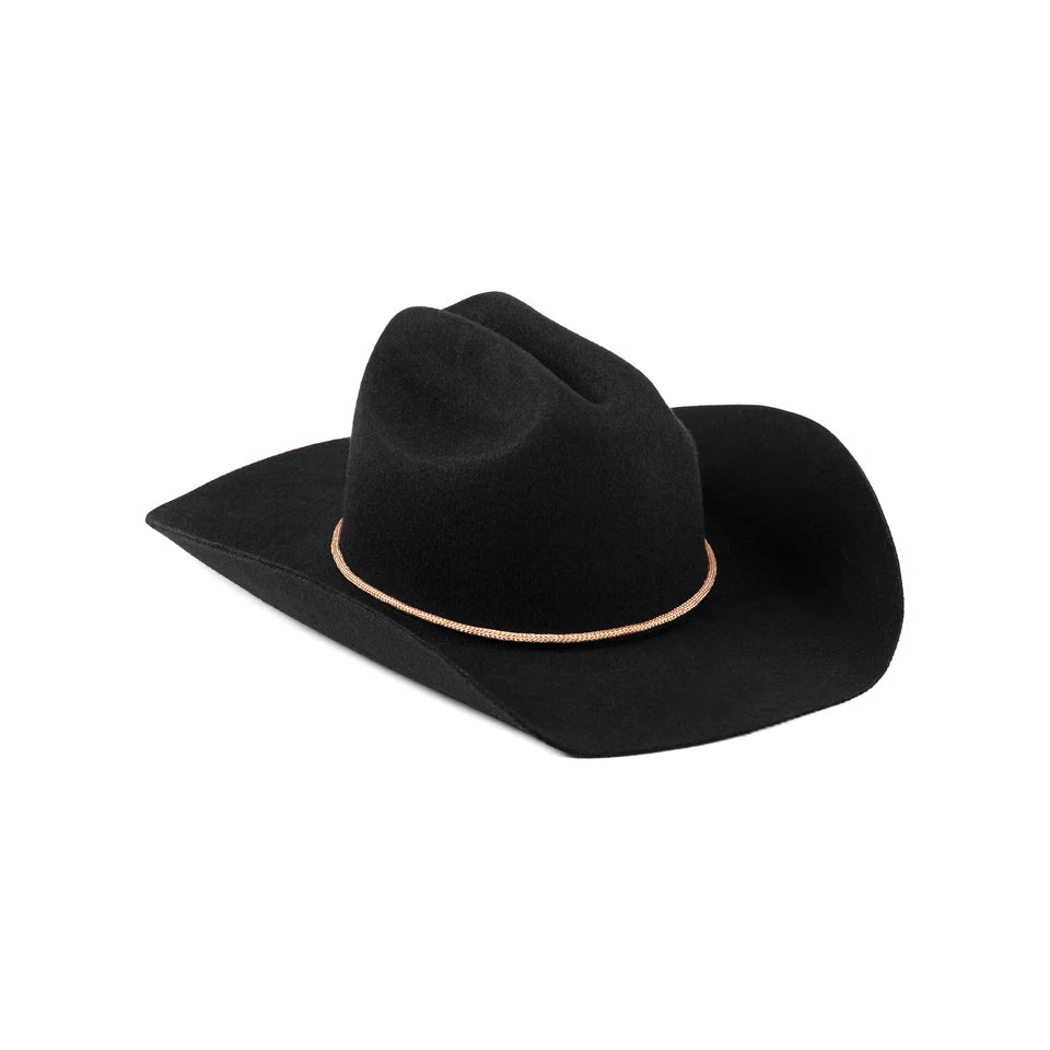 The Ridge Cowboy Hat - Black - Western Hat - Lack Of Color - Women's fashion at The Freedom State
