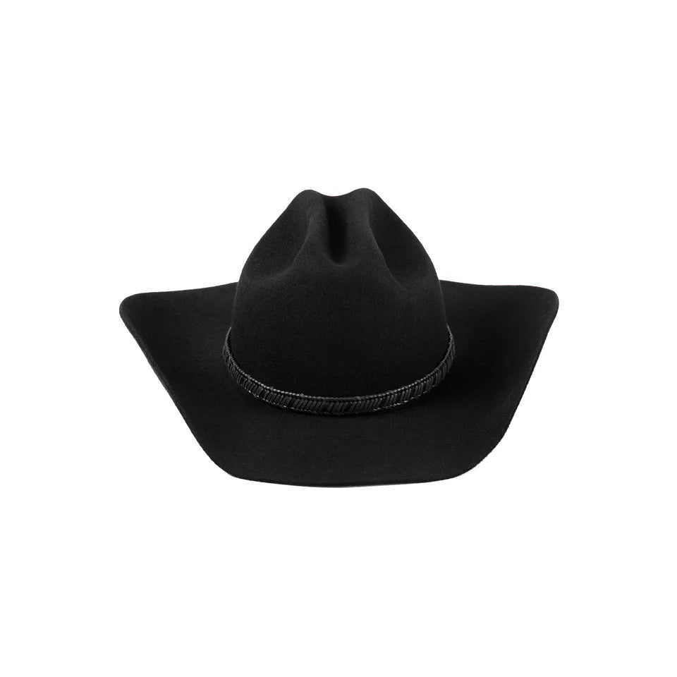 The Ridge Cowboy Hat - Black - Western Hat - Lack Of Color - Women's fashion at The Freedom State