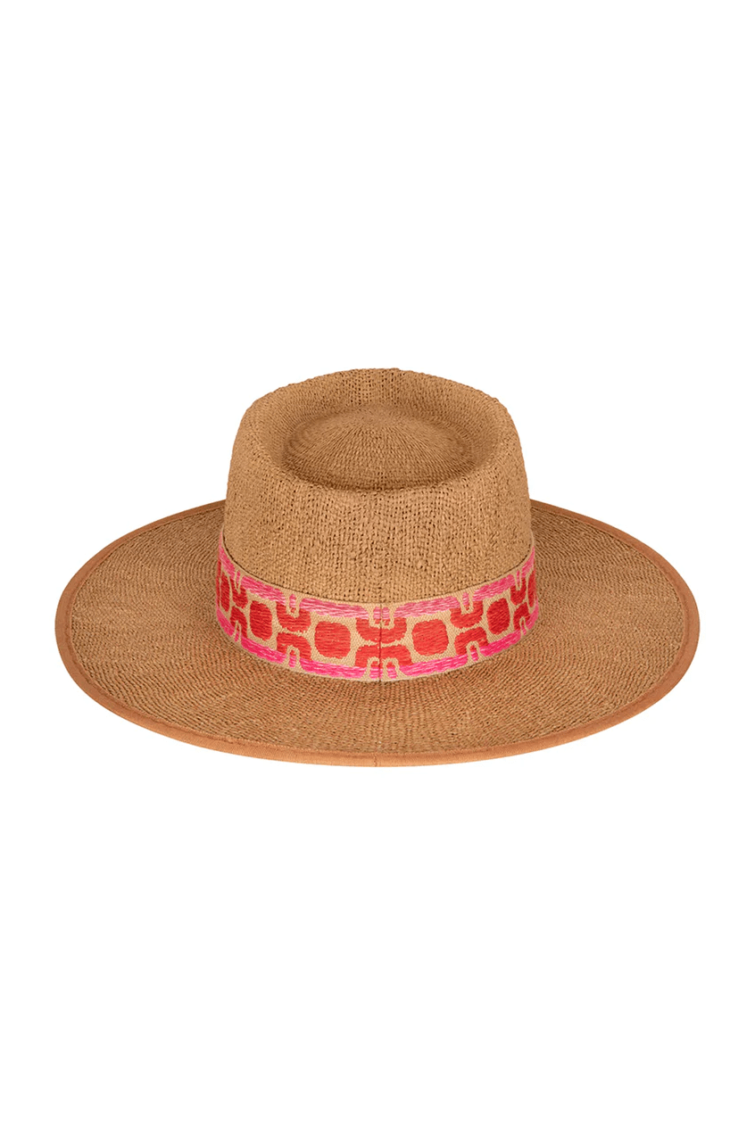 The Springbrook Straw Hat - Teak - Straw Hat - Lack Of Color