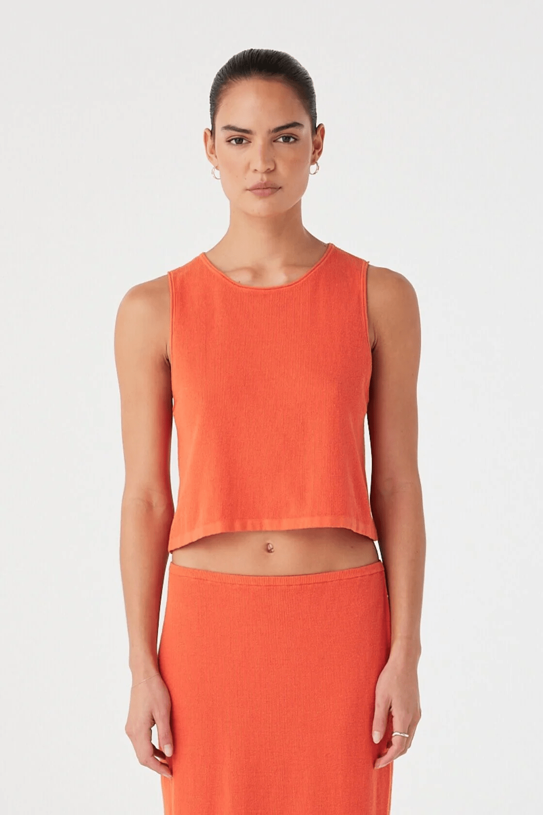 Theo Tank - Mandarin - Singlets - Arcaa Movement - Women's fashion at The Freedom State