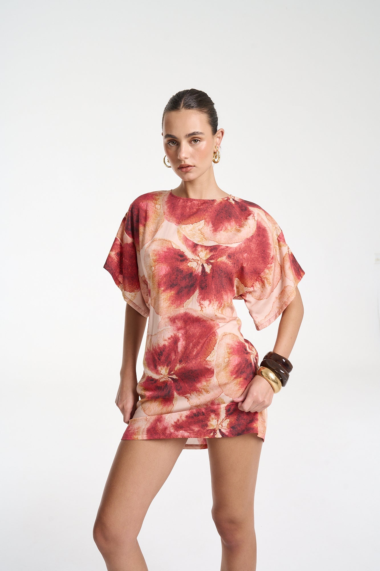 Tie Front Dress - Aloha - Mini Dresses - Summi Summi