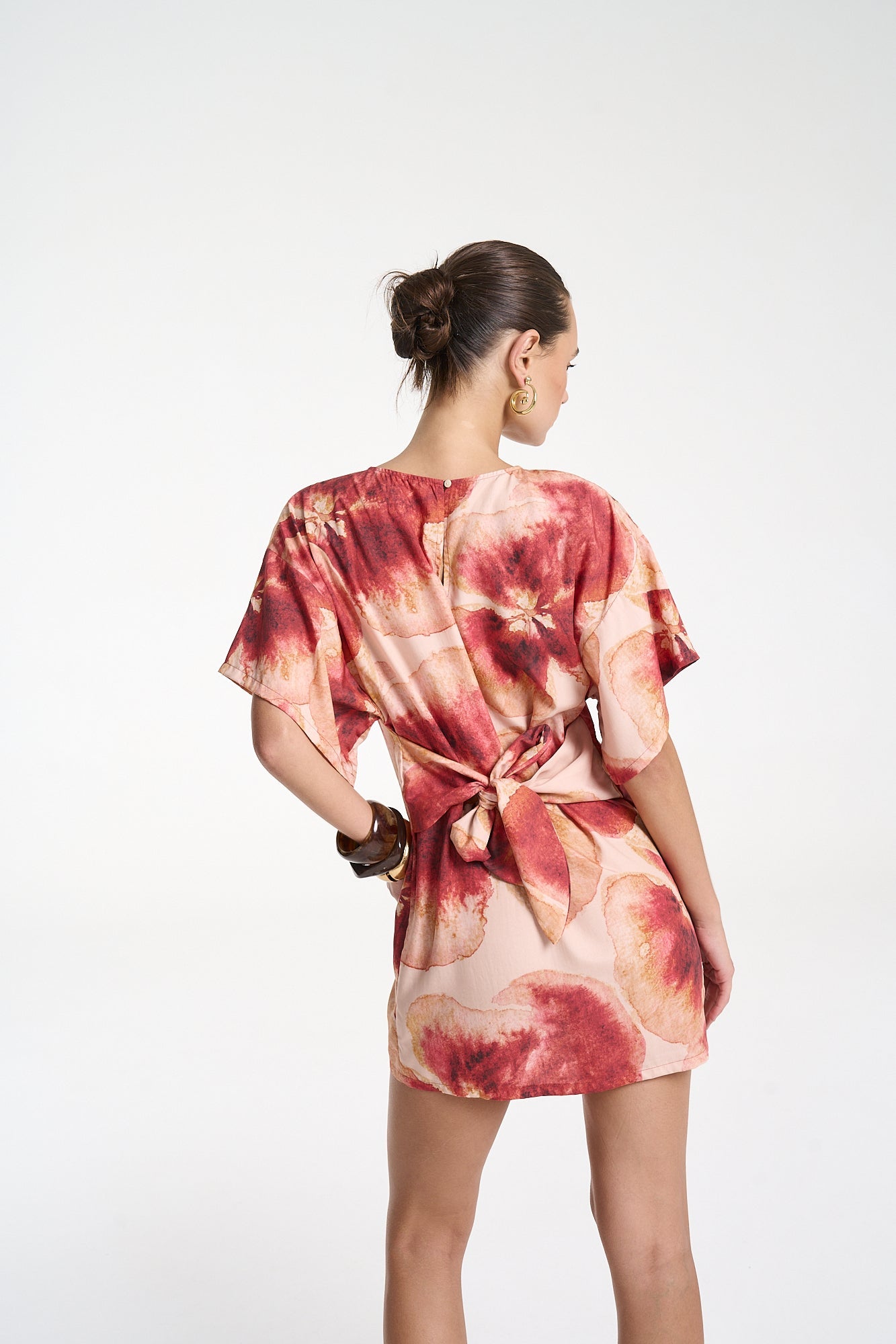 Tie Front Dress - Aloha - Mini Dresses - Summi Summi