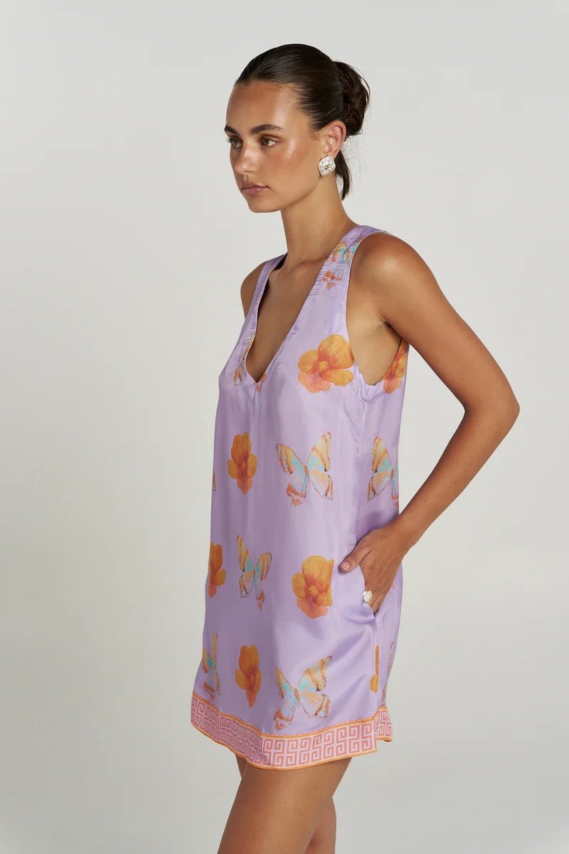 V Shift Dress - Reverie - Mini Dresses - Summi Summi - Women's fashion at The Freedom State