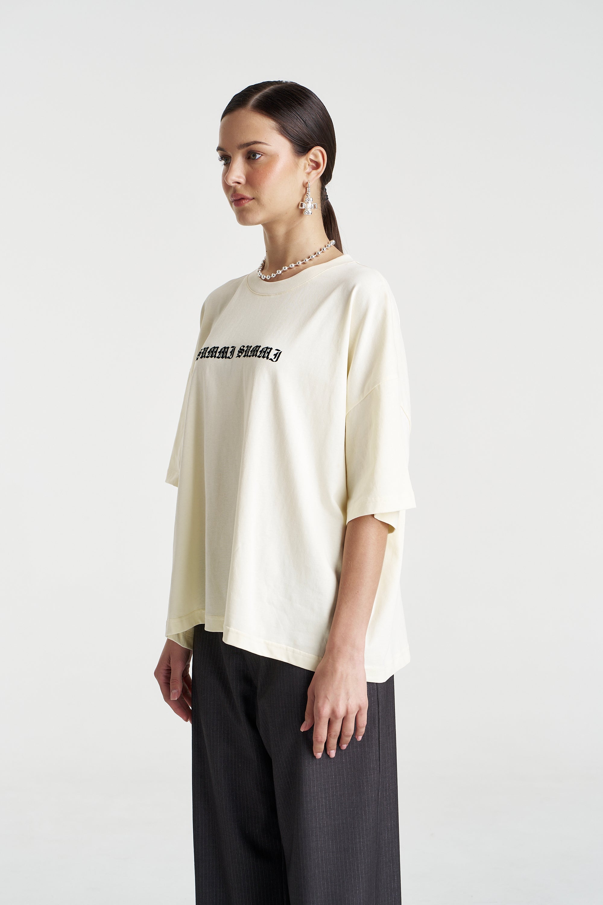 Butterfly SS Tee - Vanila