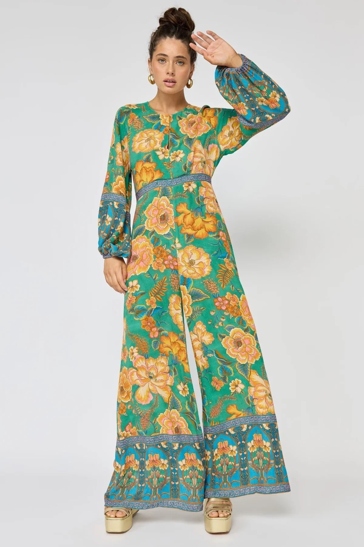 Voyager Jumpsuit - Atlantis - Jumpsuits & Playsuits - Nine Lives Bazaar - Women's fashion at The Freedom State