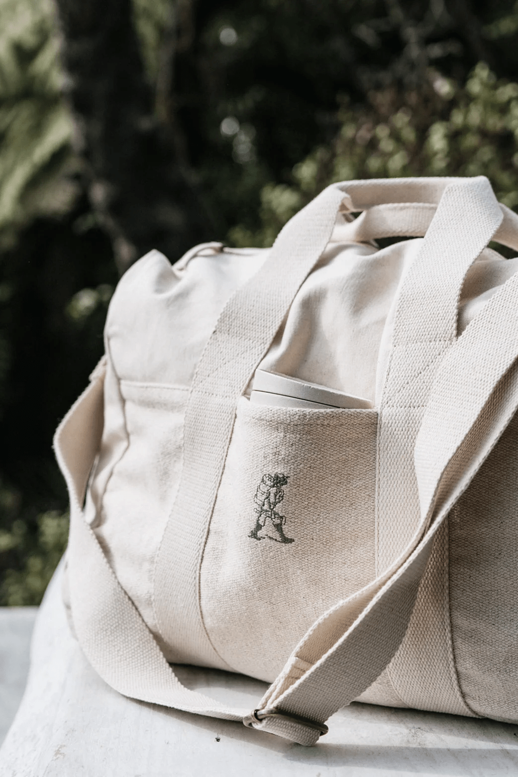 Wanderer Canvas Overnight Bag - Natural - Bags - Pony Rider - Women's fashion at The Freedom State