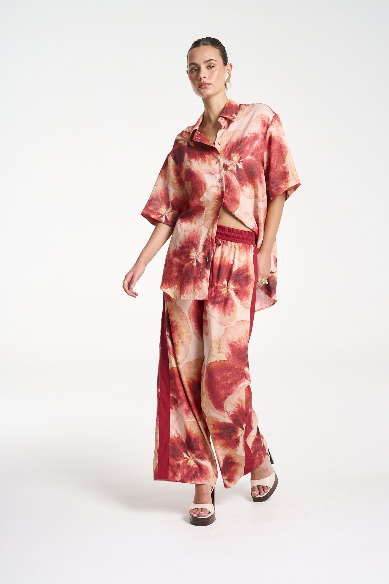 Wide Leg Pant - Aloha - Pants - Summi Summi