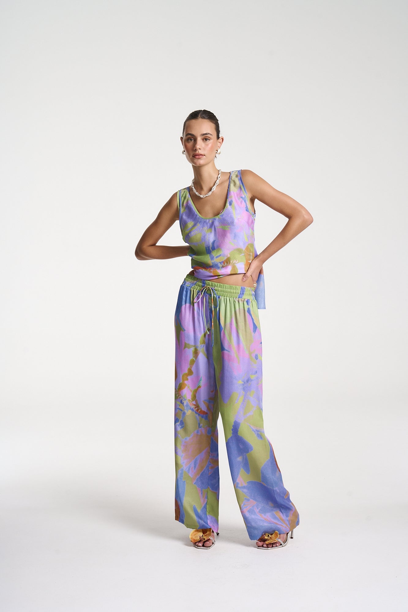 Wide Leg Pant - Bananas - Pants - Summi Summi
