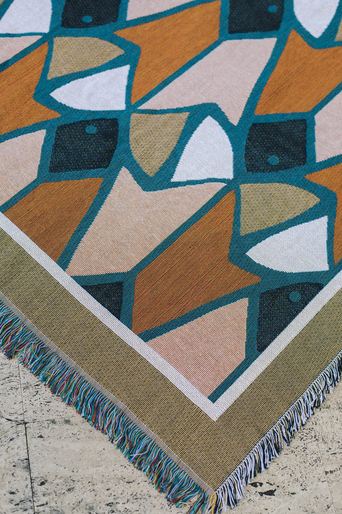 Woven Blanket - Herring - Rugs & Throws - Soleil Soleil - Women's fashion at The Freedom State