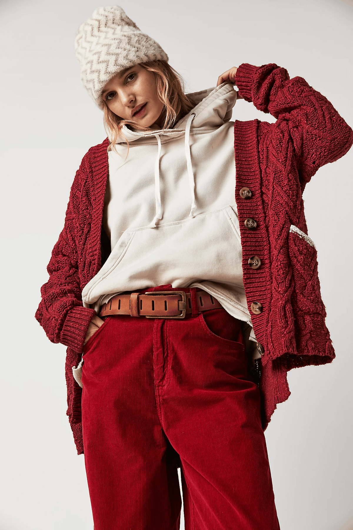 WTF Jona Belt - Rustic Russet - Belts - Free People - Women's fashion at The Freedom State