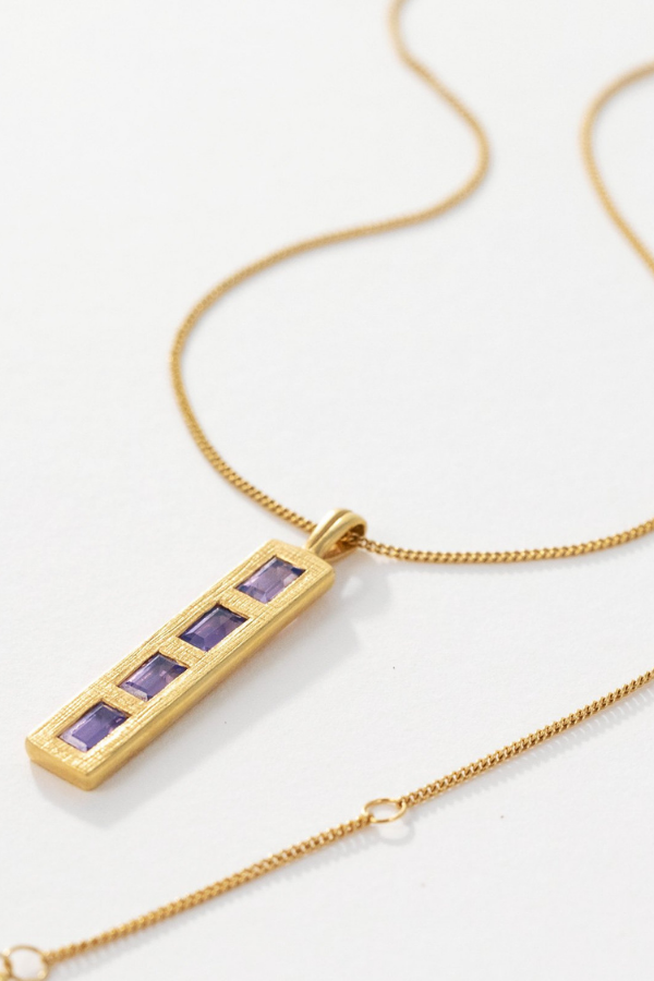 Lilac Necklace - Gold