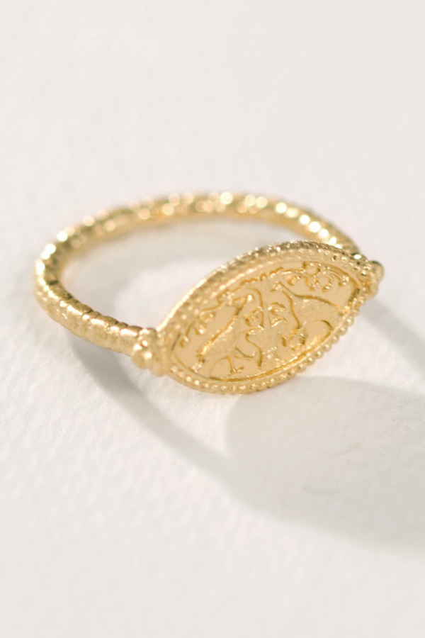 Temple Of The Sun | Gaia Ring - Gold