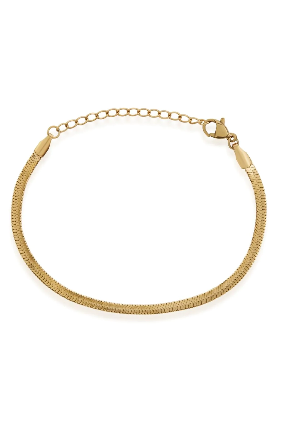 Saint Valentine | Sphinx 3mm Snake Chain Bracelet - Gold