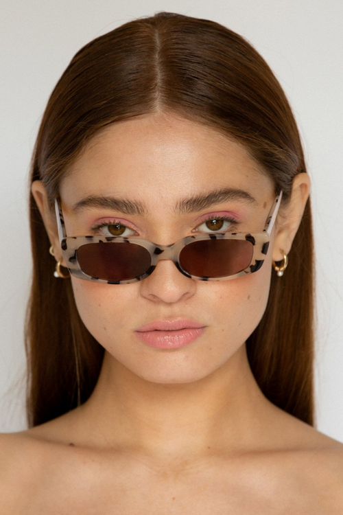 Lu Goldie | Sabine Sunglasses - Choc Tort