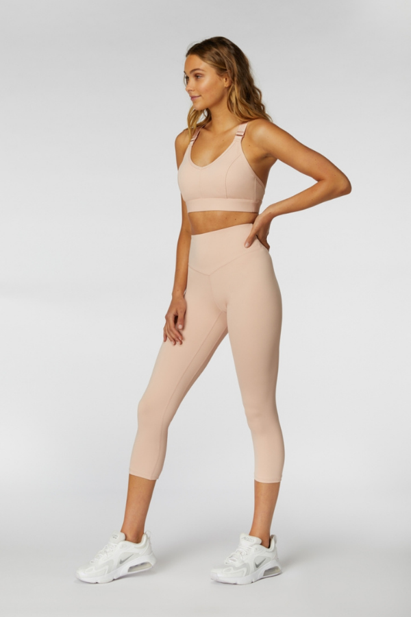 Sweet Sanctuary 3/4 Legging - Blush