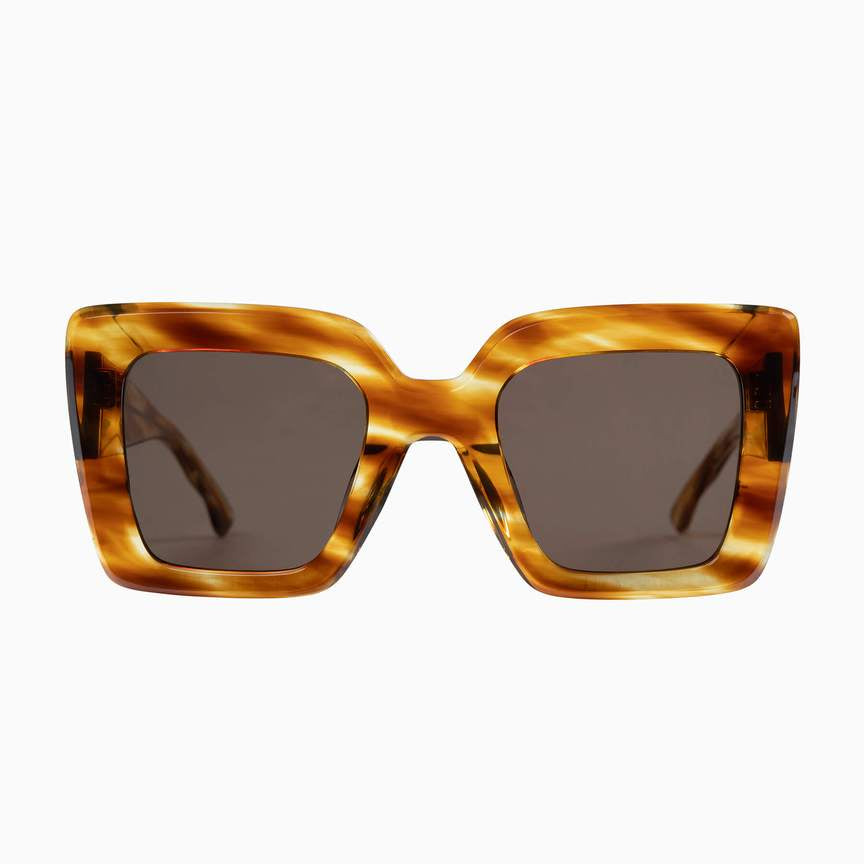 Amour | Sunglasses - Butterscotch Tort / Brown Lens