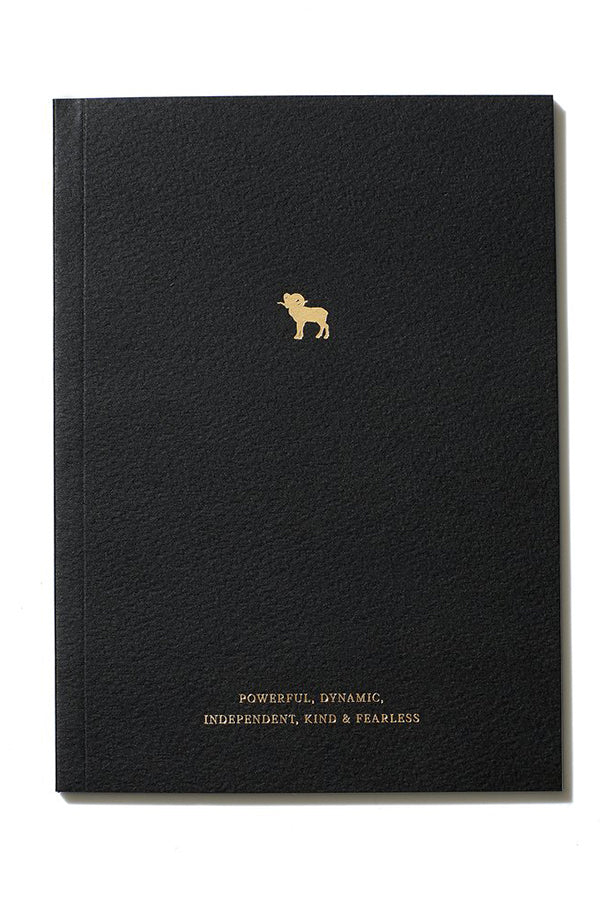 Aries Zodiac Notebook