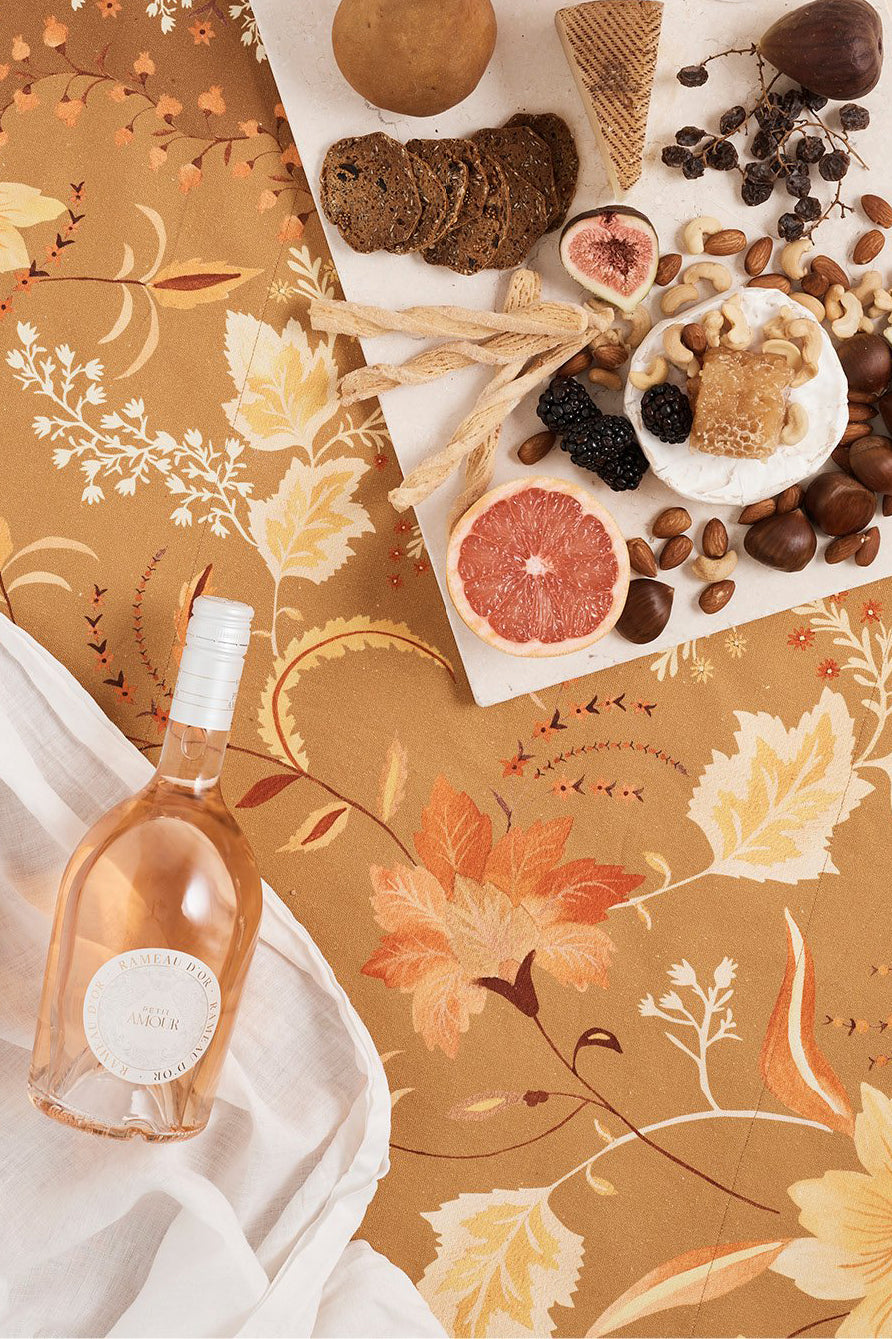 Wandering Folk | Picnic Rug - Golden Folk