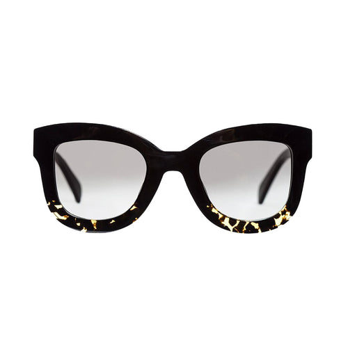 Valley Eyewear | Belgrade | Sunglasses - Black to Tort / Black Gradient Lens