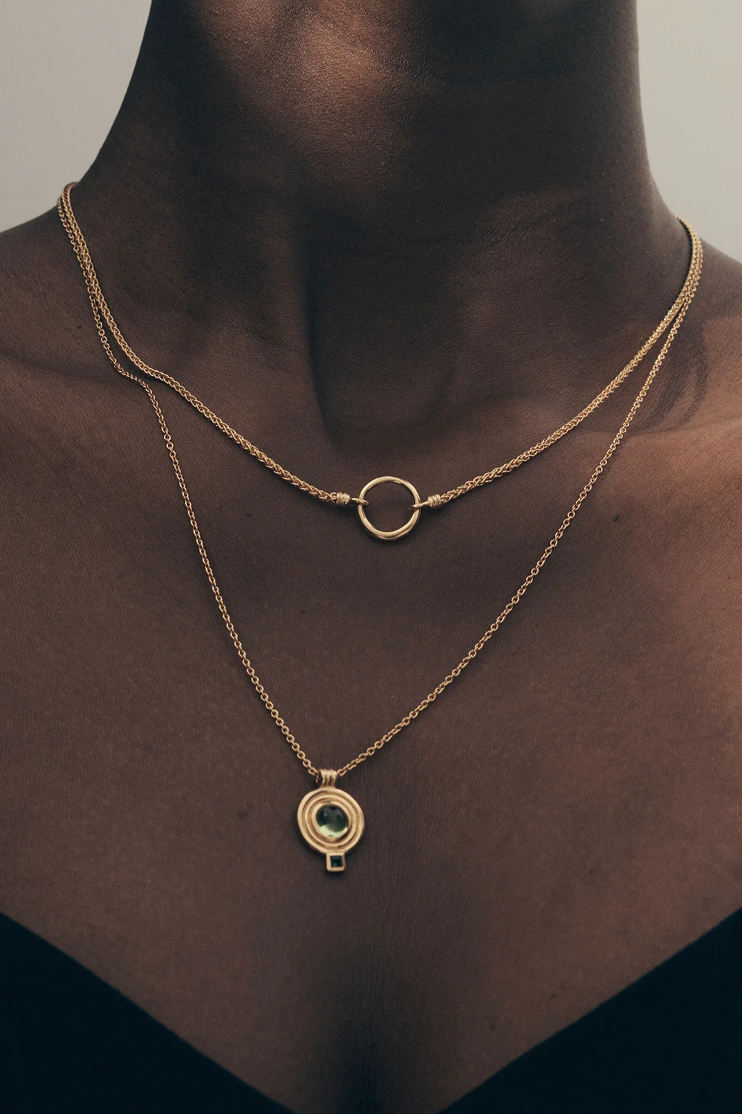Temple Of The Sun | Anisha Necklace - Gold
