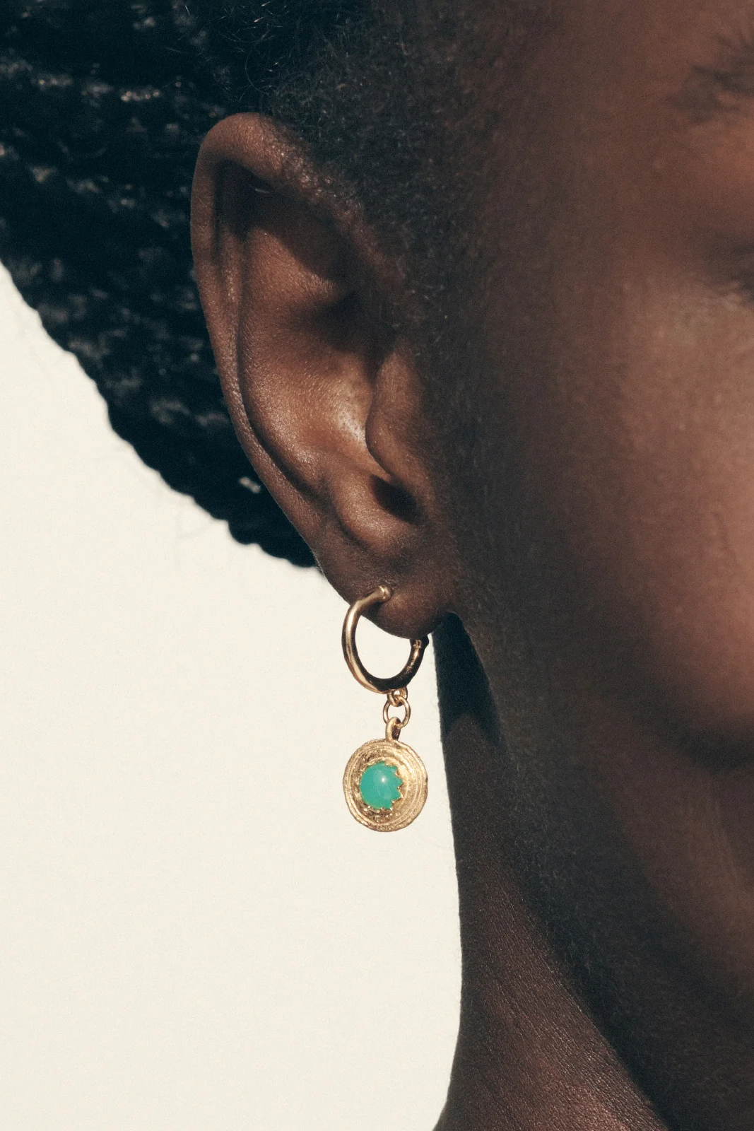 Temple Of The Sun | Cora Earrings - Gold