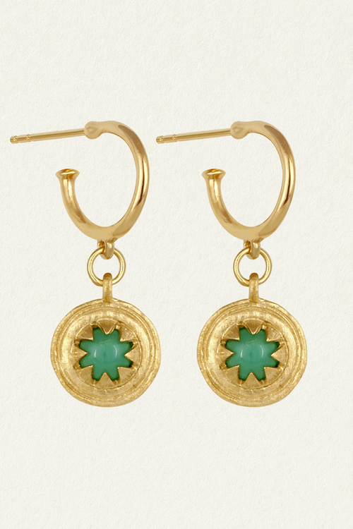 Temple Of The Sun | Cora Earrings - Gold