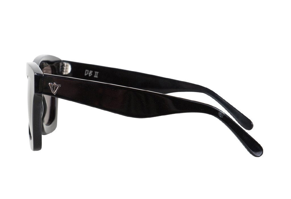 DBII | Sunglasses - Gloss Black / Black Gradient Lens