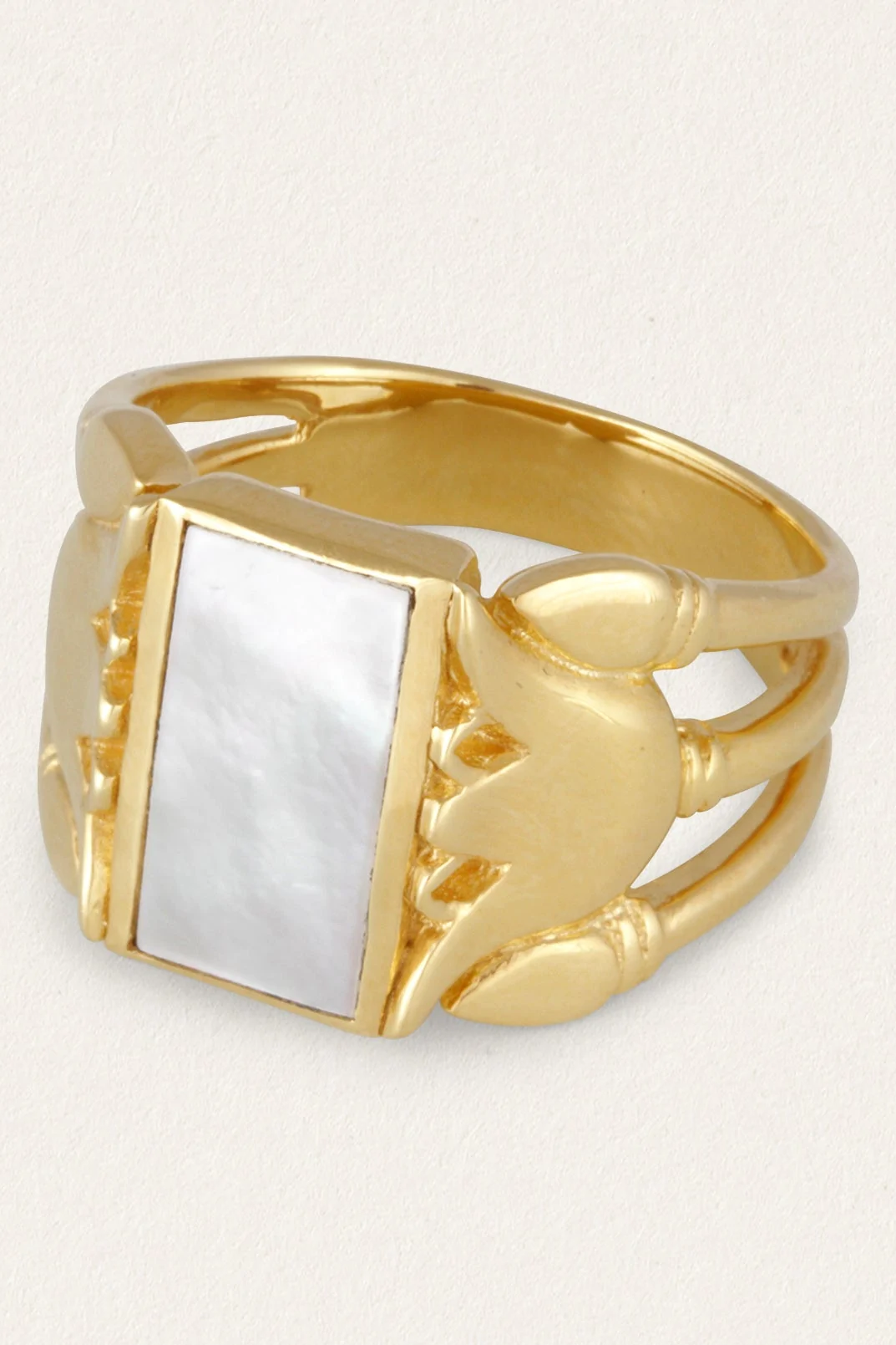 Temple Of The Sun | Lotus Ring - Gold