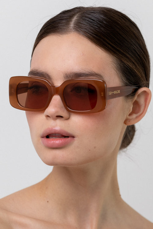 Lu Goldie | Coco Sunglasses - Cocoa