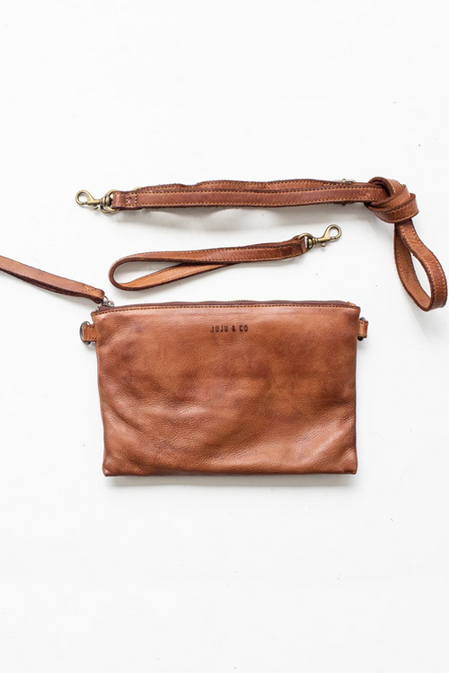 Juju & Co | Monterey Cross Body Small - Cognac