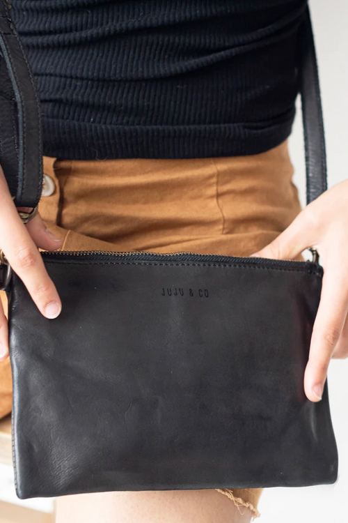Juju & Co | Monterey Cross Body Small - Black