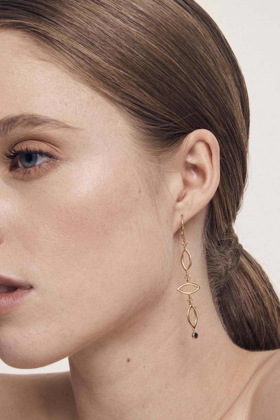 Temple Of The Sun | Naz Earrings - Gold